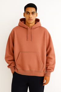 Milltex 1017 Men's Oversized Pullover Hoodie Sweatshirt