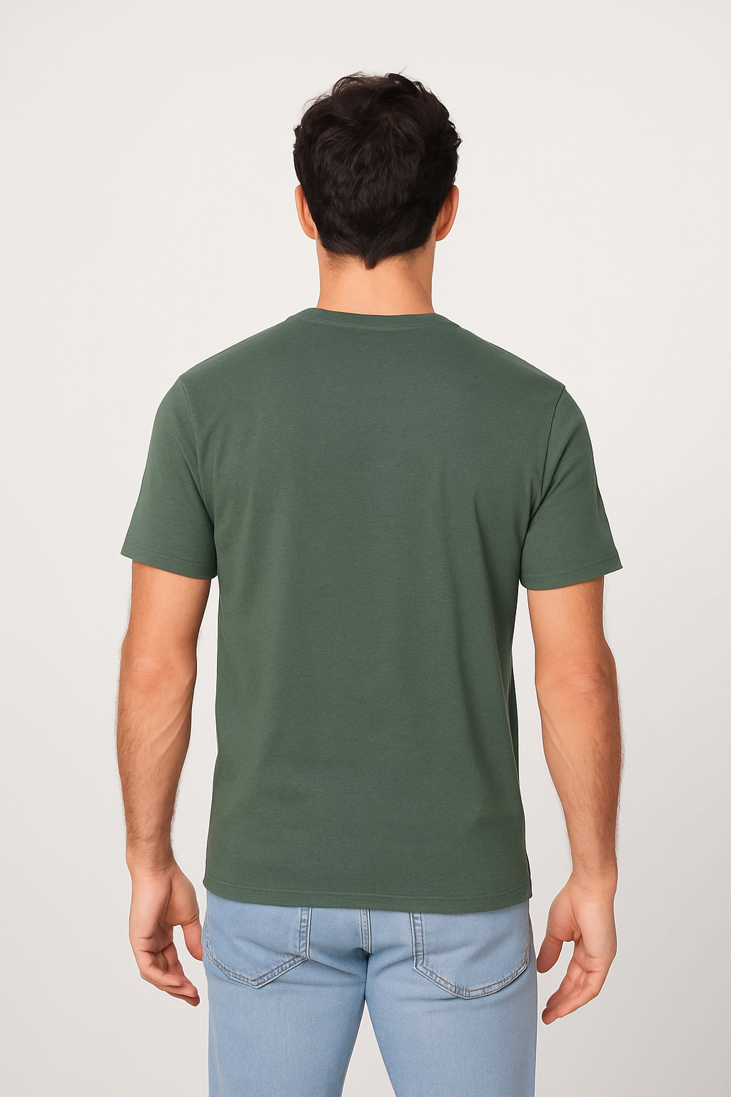Milltex 300 Unisex Premium Cotton Lightweight Tee - Forest