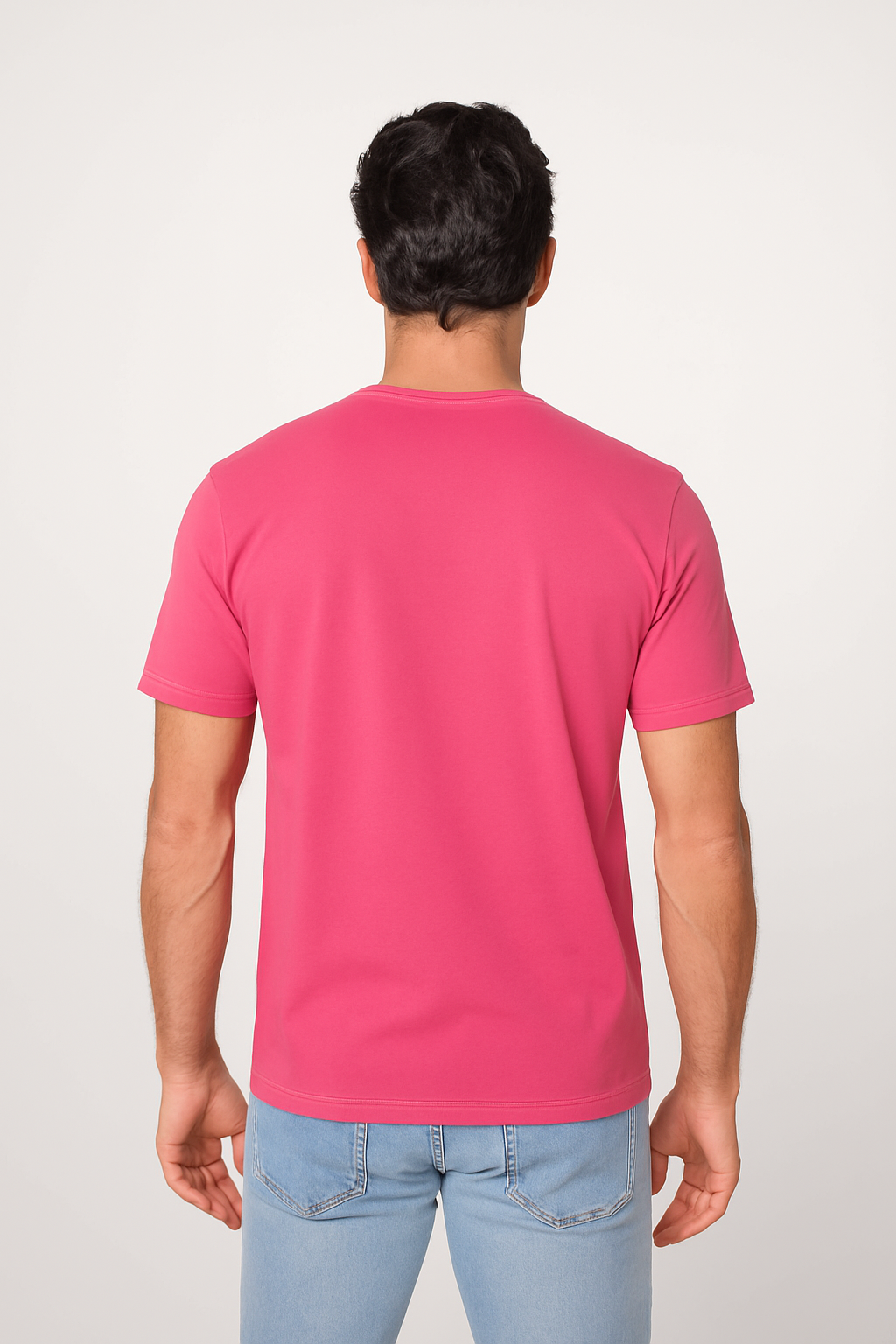 Milltex 300 Unisex Premium Cotton Lightweight Tee - Dusty Pink