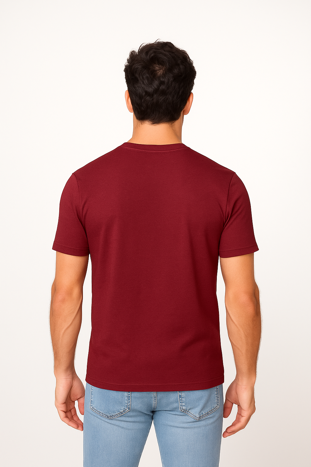 Milltex 300 Unisex Premium Cotton Lightweight Tee - Light Pink