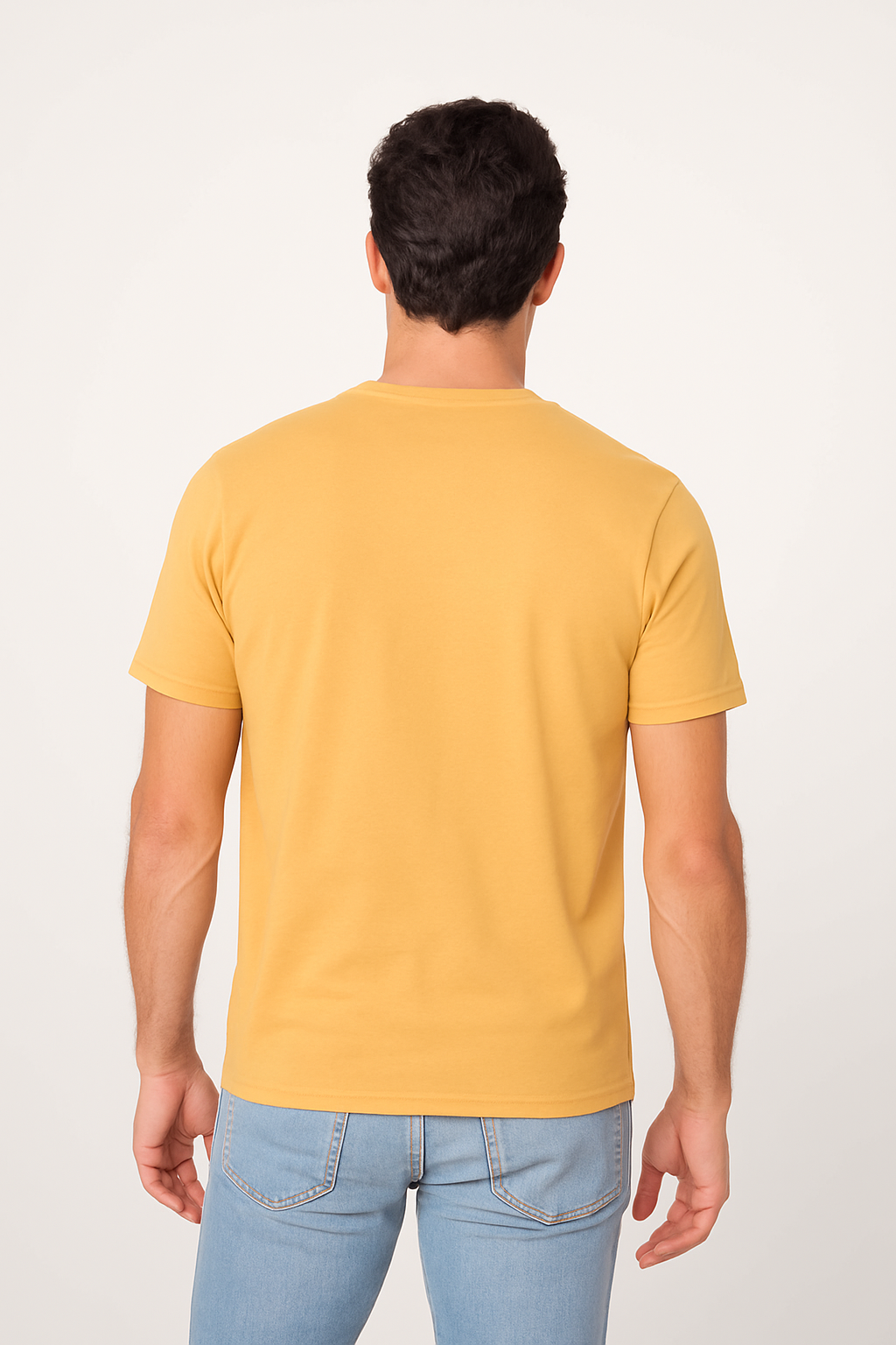 Milltex 300 Unisex Premium Cotton Lightweight Tee - Mustard