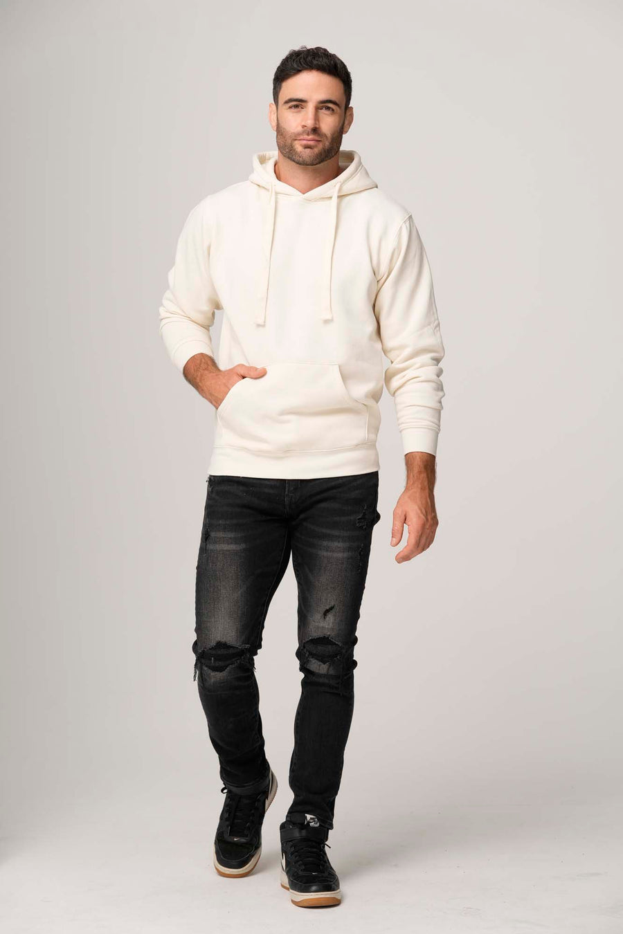 Milltex 317 Unisex Midweight Promo Fleece Hoodie