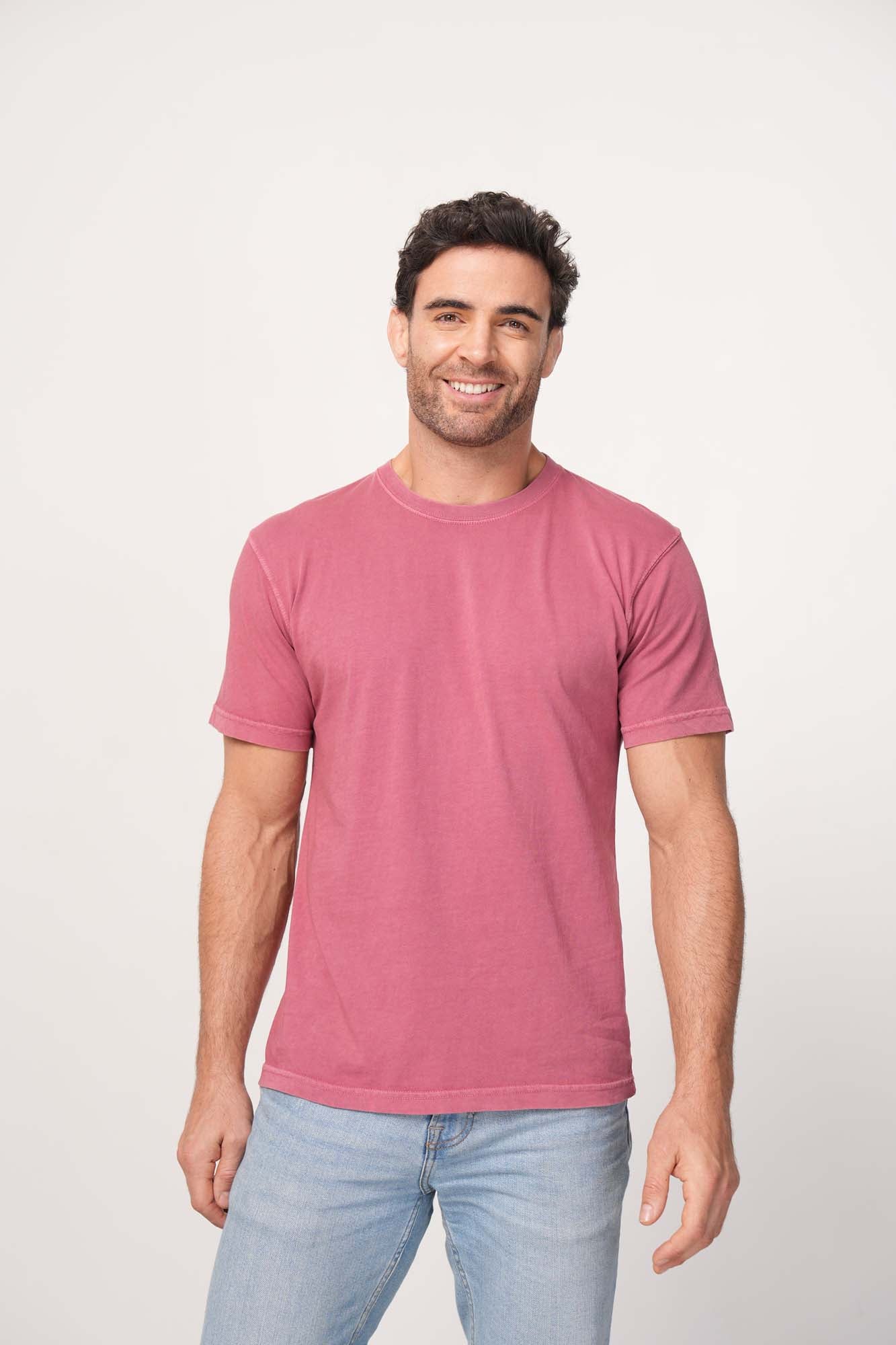 Milltex 400 Unisex Mid Weight Short Sleeve Pigment Dyed Tee