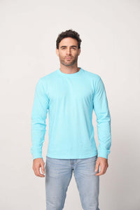 Milltex 401 Unisex Mid Weight Pigment Dyed Long Sleeve Tee