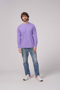 Milltex 401 Unisex Mid Weight Pigment Dyed Long Sleeve Tee