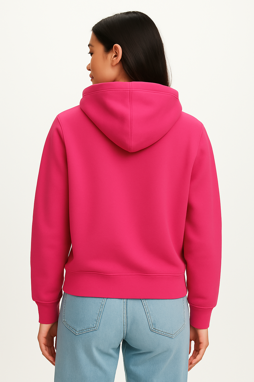 Milltex 717 Unisex Mid Weight Classic Pullover Hoodie in Orange