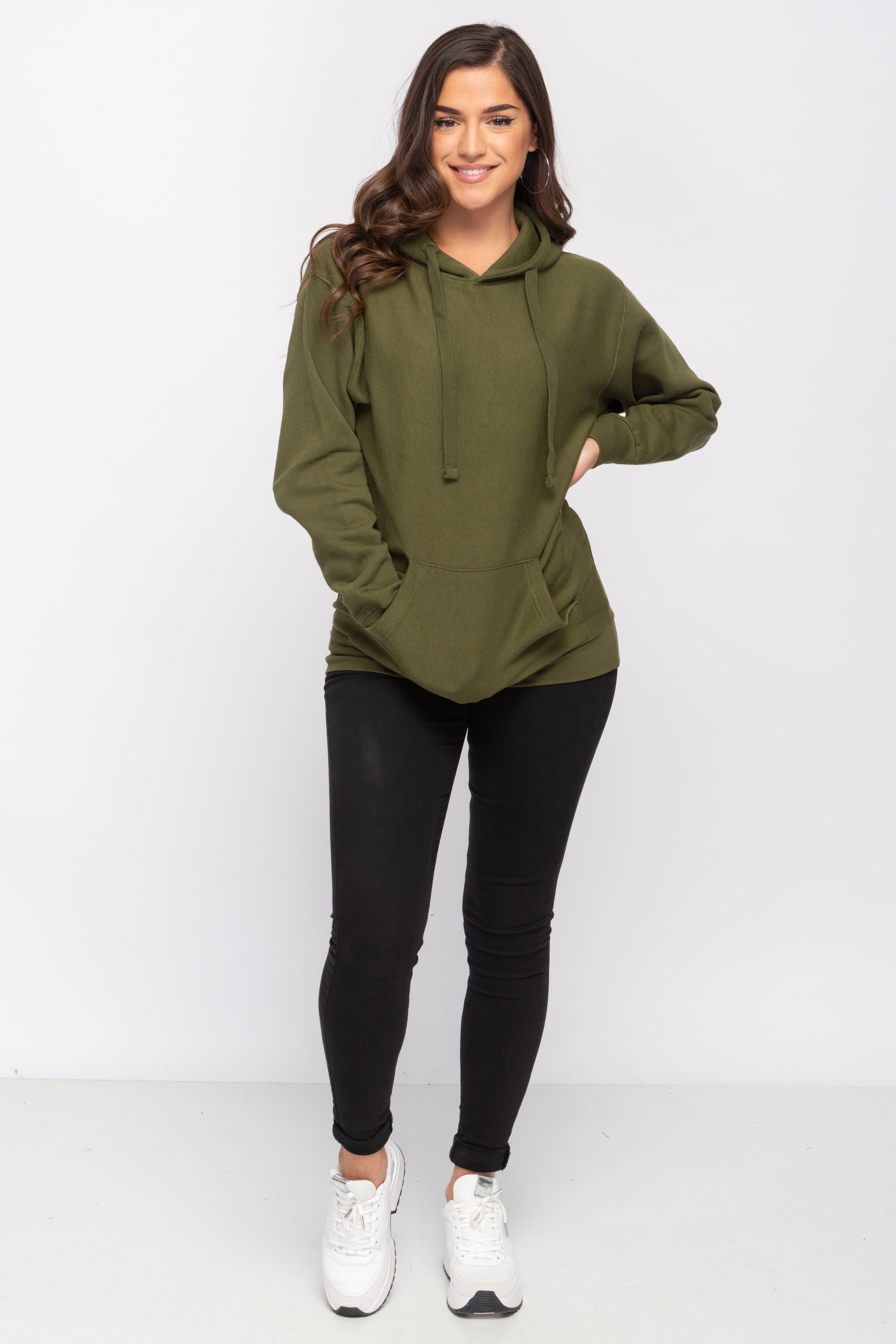 Milltex 717 — Premium Midweight Hoodie with 100% Cotton Print Face