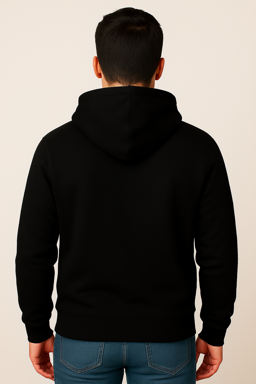 Milltex 717 Unisex Mid Weight Classic Pullover Hoodie Charcoal Heather