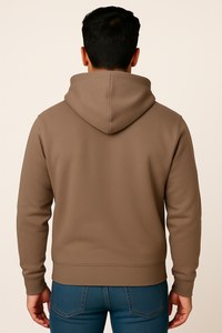 Milltex 717 Unisex Mid Weight Classic Pullover Hoodie in Oatmeal Heather