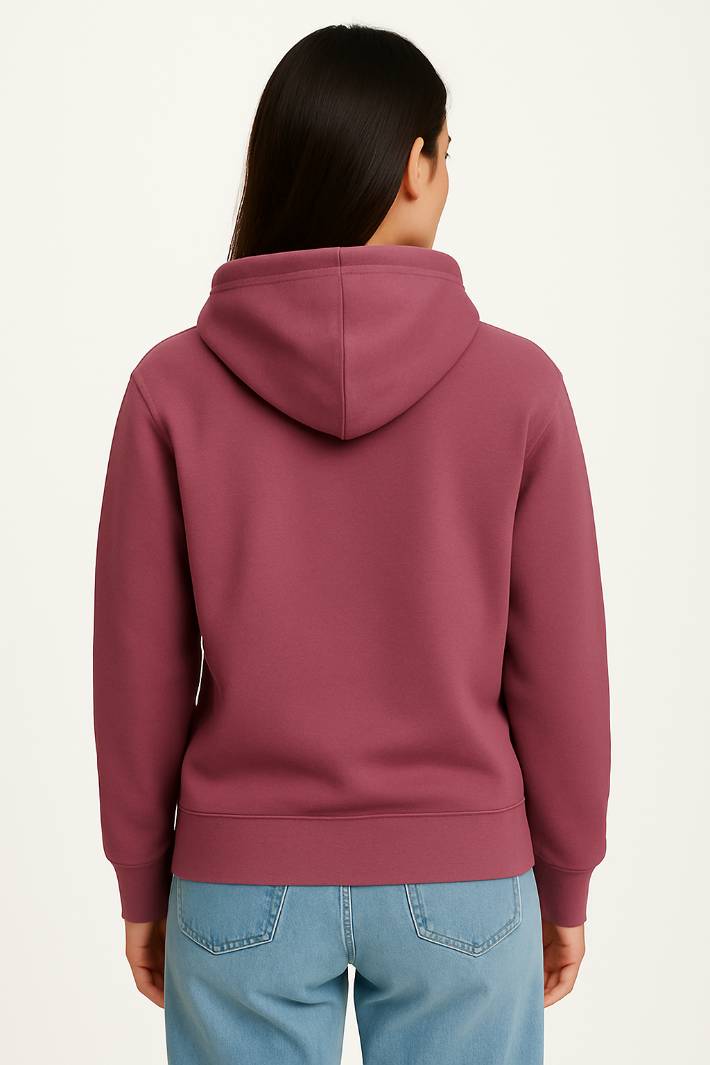 Milltex 717 Unisex Mid Weight Classic Pullover Hoodie in Orange