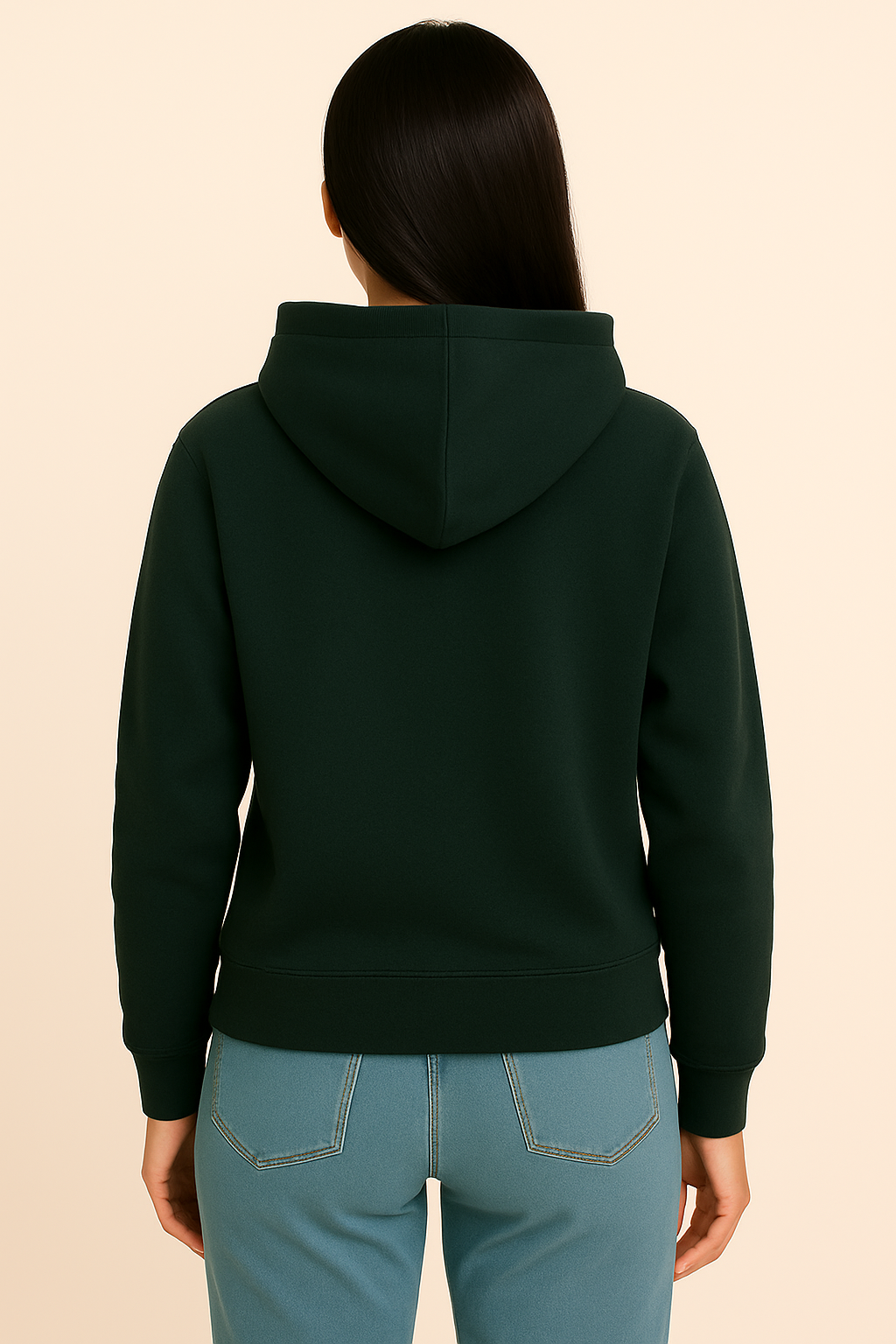 Milltex 717 Unisex Mid Weight Classic Pullover Hoodie in Oatmeal Heather