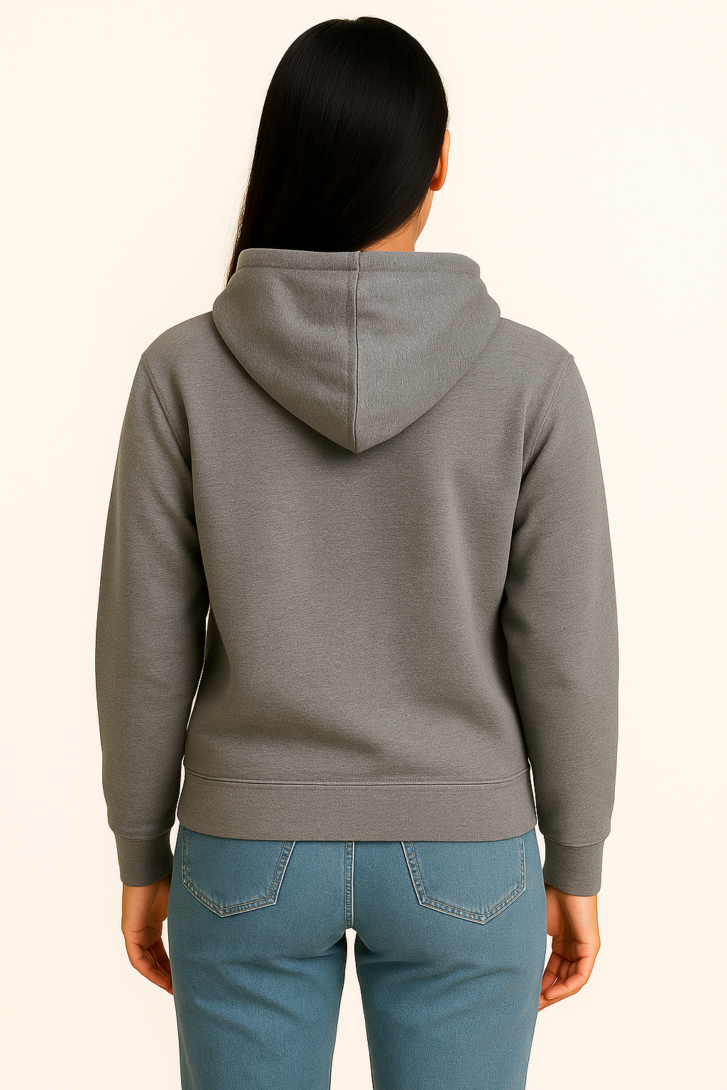 Milltex 717 Unisex Mid Weight Classic Pullover Hoodie in Maroon