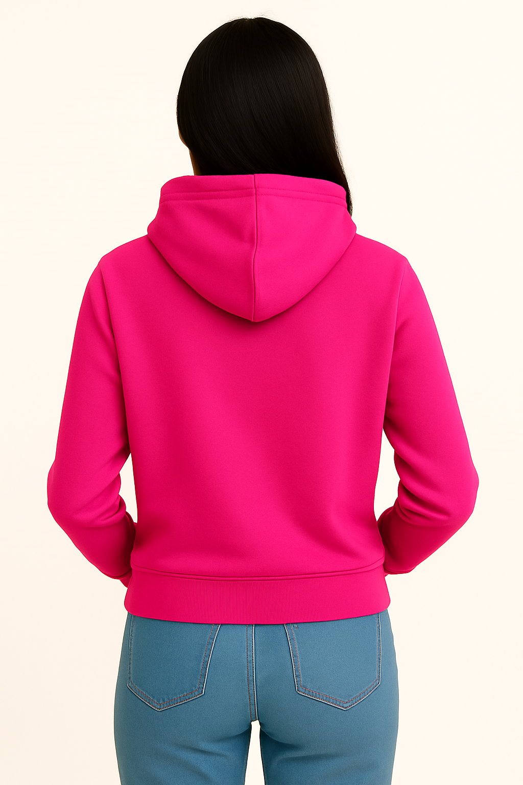 Milltex 717 Unisex Mid Weight Classic Pullover Hoodie in Orange