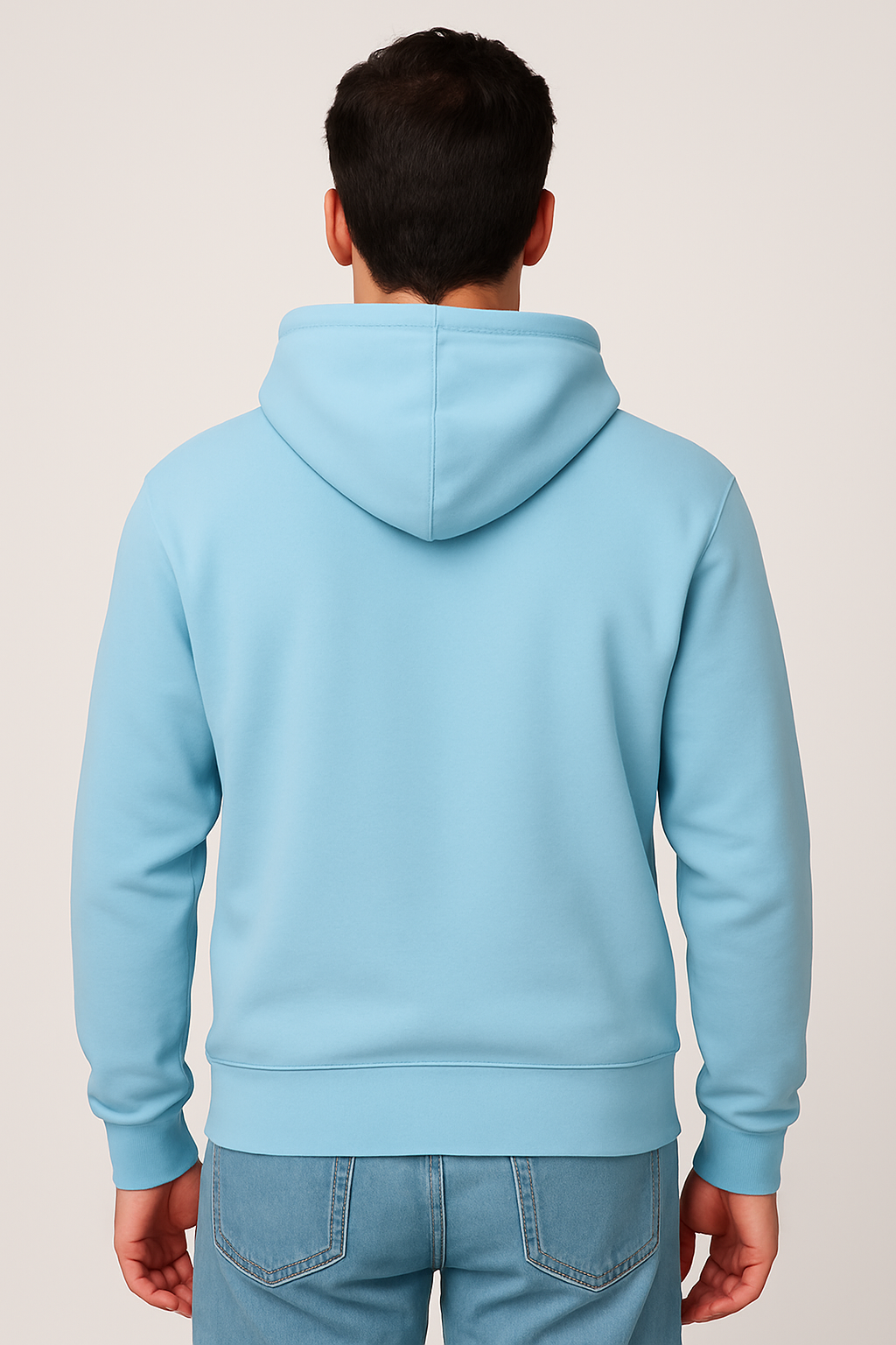 Milltex 717 Unisex Mid Weight Classic Pullover Hoodie in Orange