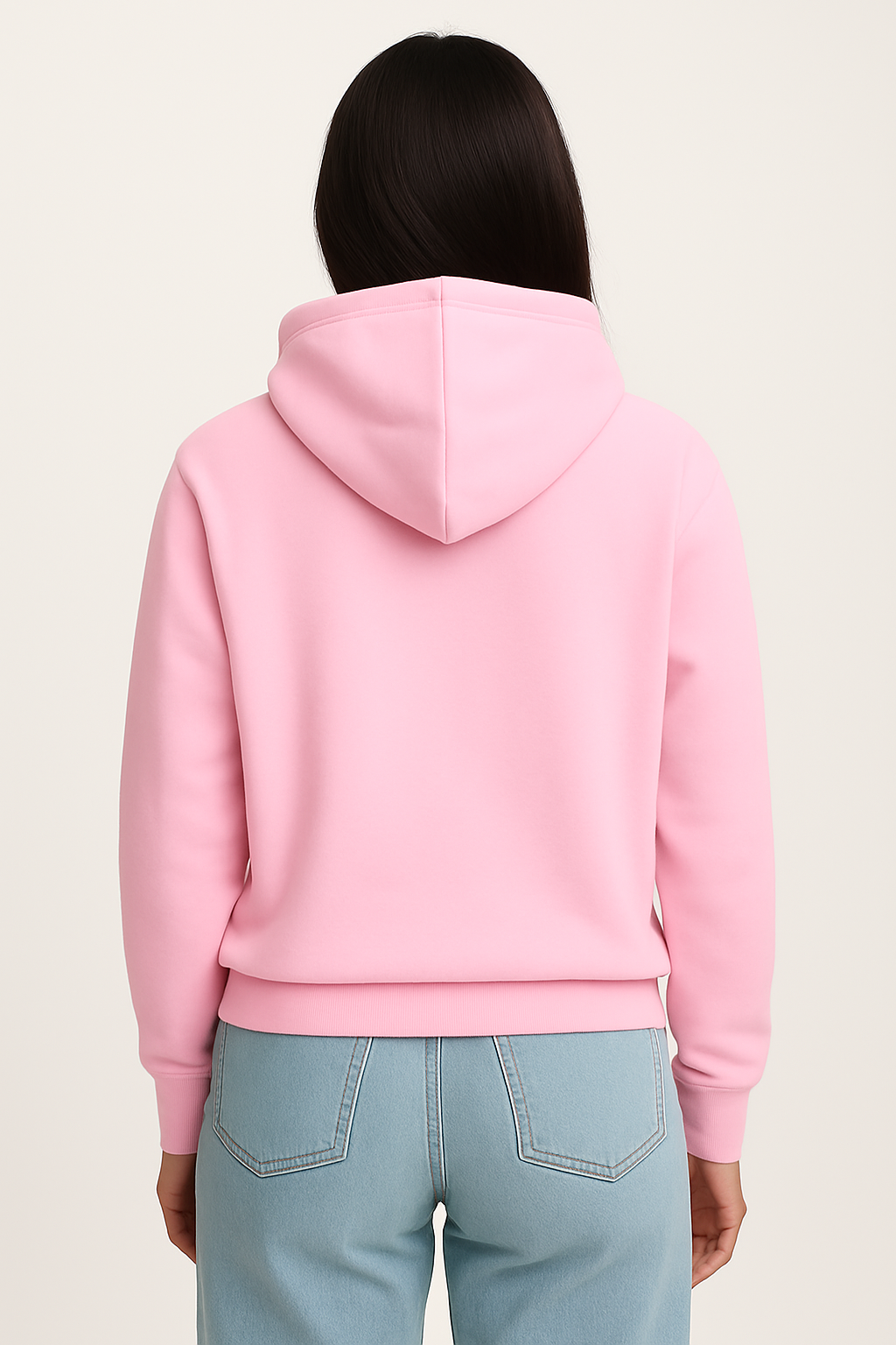 Milltex 717 Unisex Mid Weight Classic Pullover Hoodie in Orange