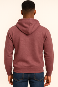 Milltex 717 Unisex Mid Weight Classic Pullover Hoodie in Oatmeal Heather