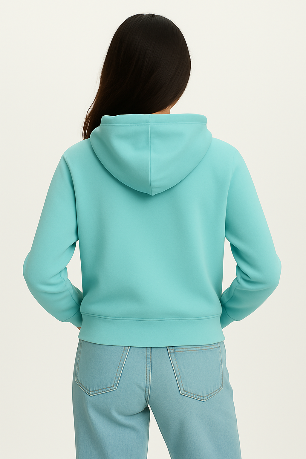 Milltex 717 Unisex Mid Weight Classic Pullover Hoodie in Orange