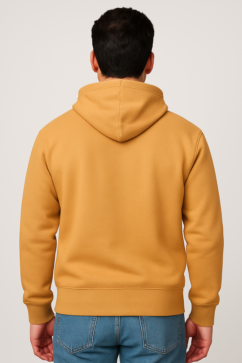 Milltex 717 Unisex Mid Weight Classic Pullover Hoodie in Orange