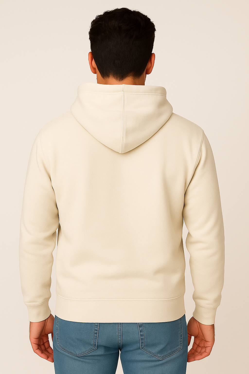 Milltex 717 Unisex Mid Weight Classic Pullover Hoodie in Maroon