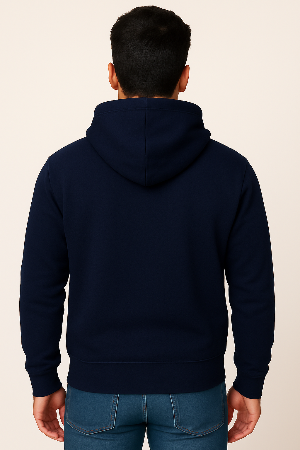 Milltex 717 Unisex Mid Weight Classic Pullover Hoodie in Maroon