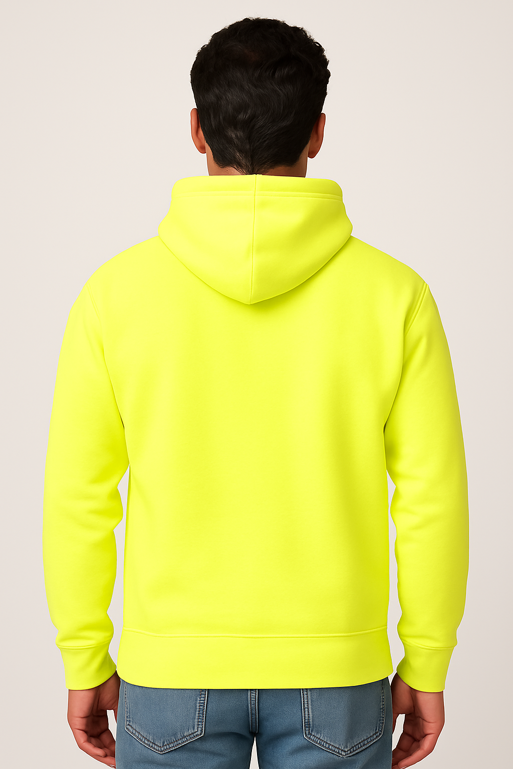 Milltex 717 Unisex Mid Weight Classic Pullover Hoodie in Orange