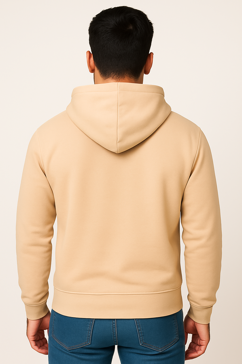 Milltex 717 Unisex Mid Weight Classic Pullover Hoodie in Oatmeal Heather