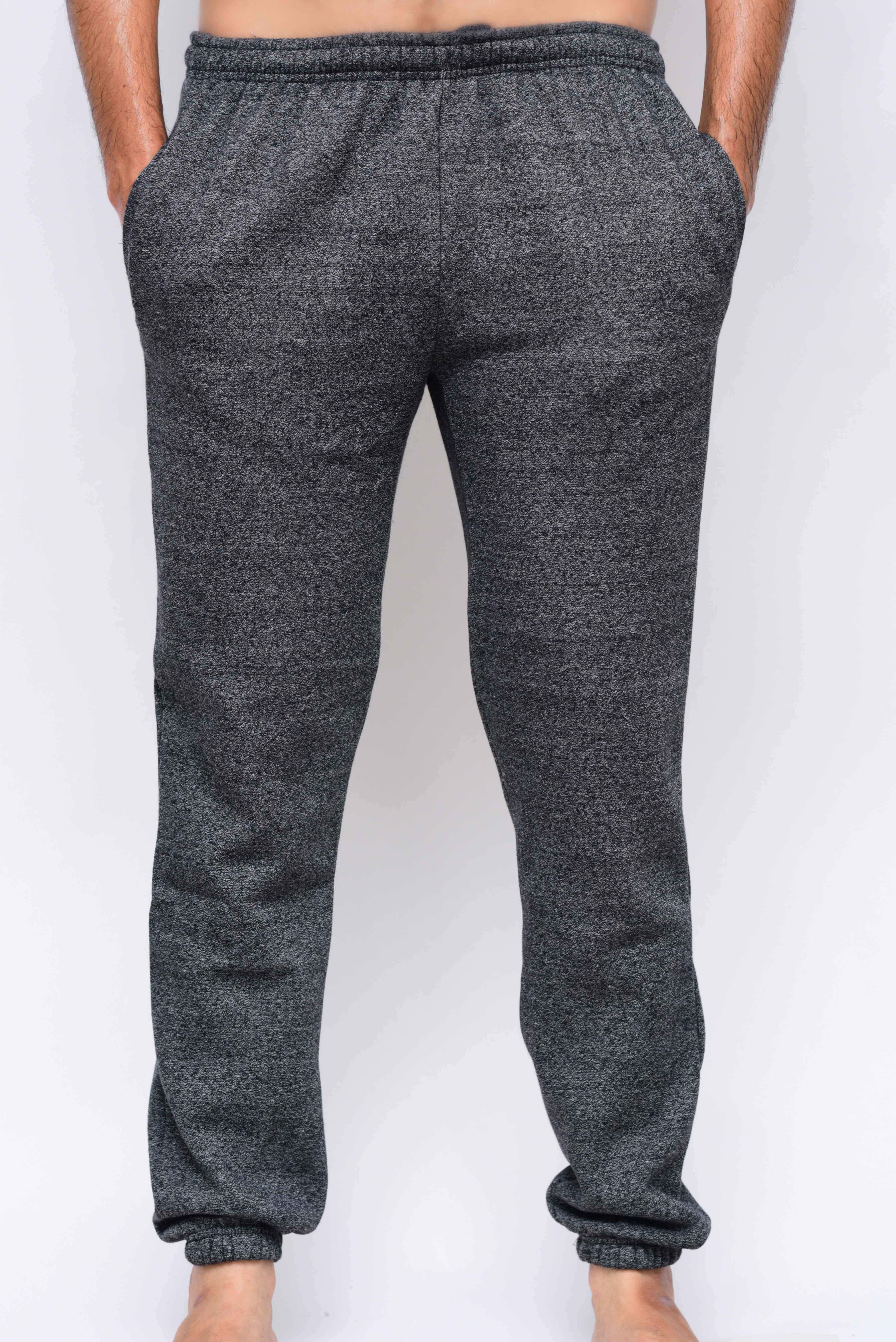 Milltex 764 Adult Unisex Heavy Weight Marled Sweatpants