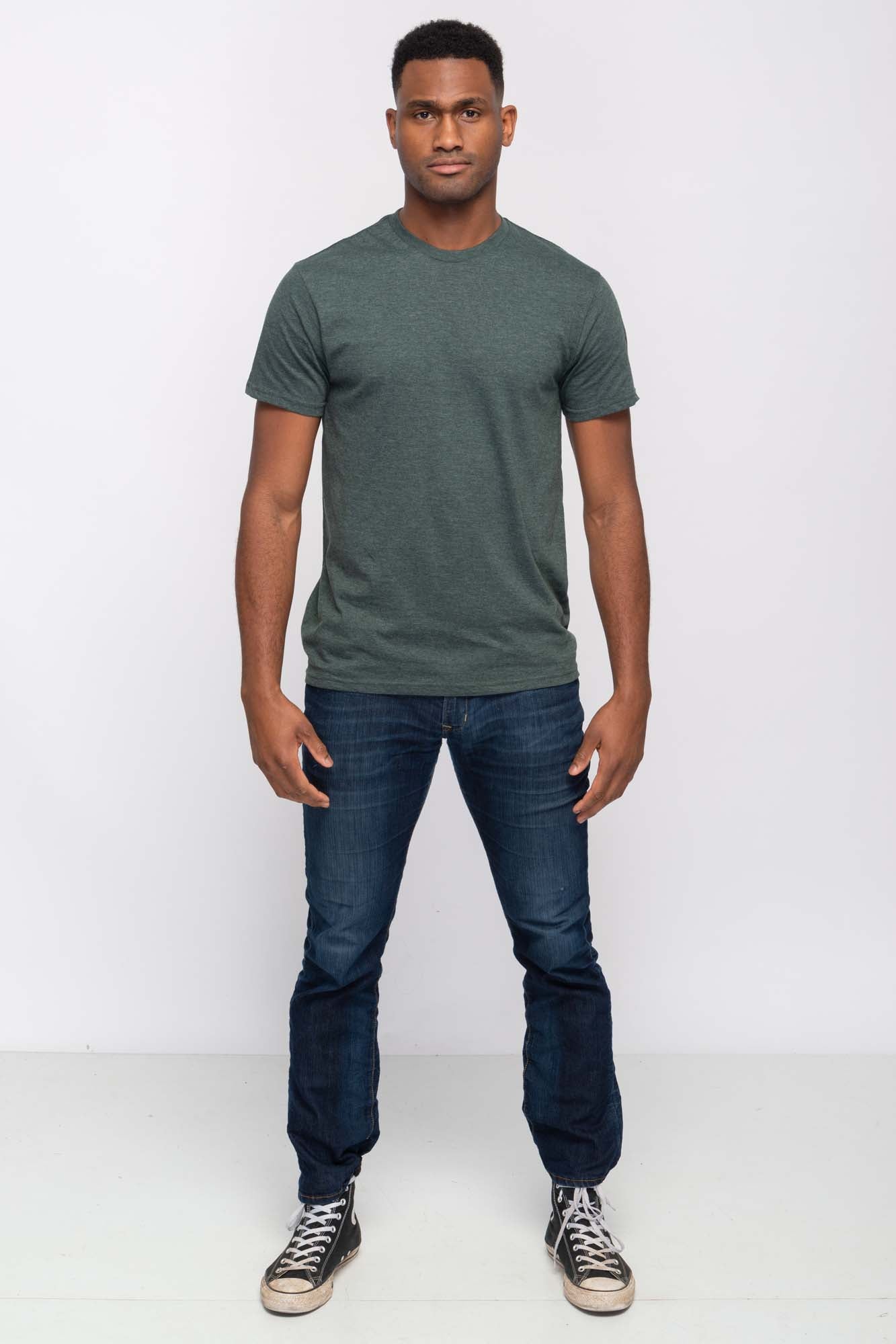 Milltex 900 Unisex Short Sleeve Tubular Fit Tee