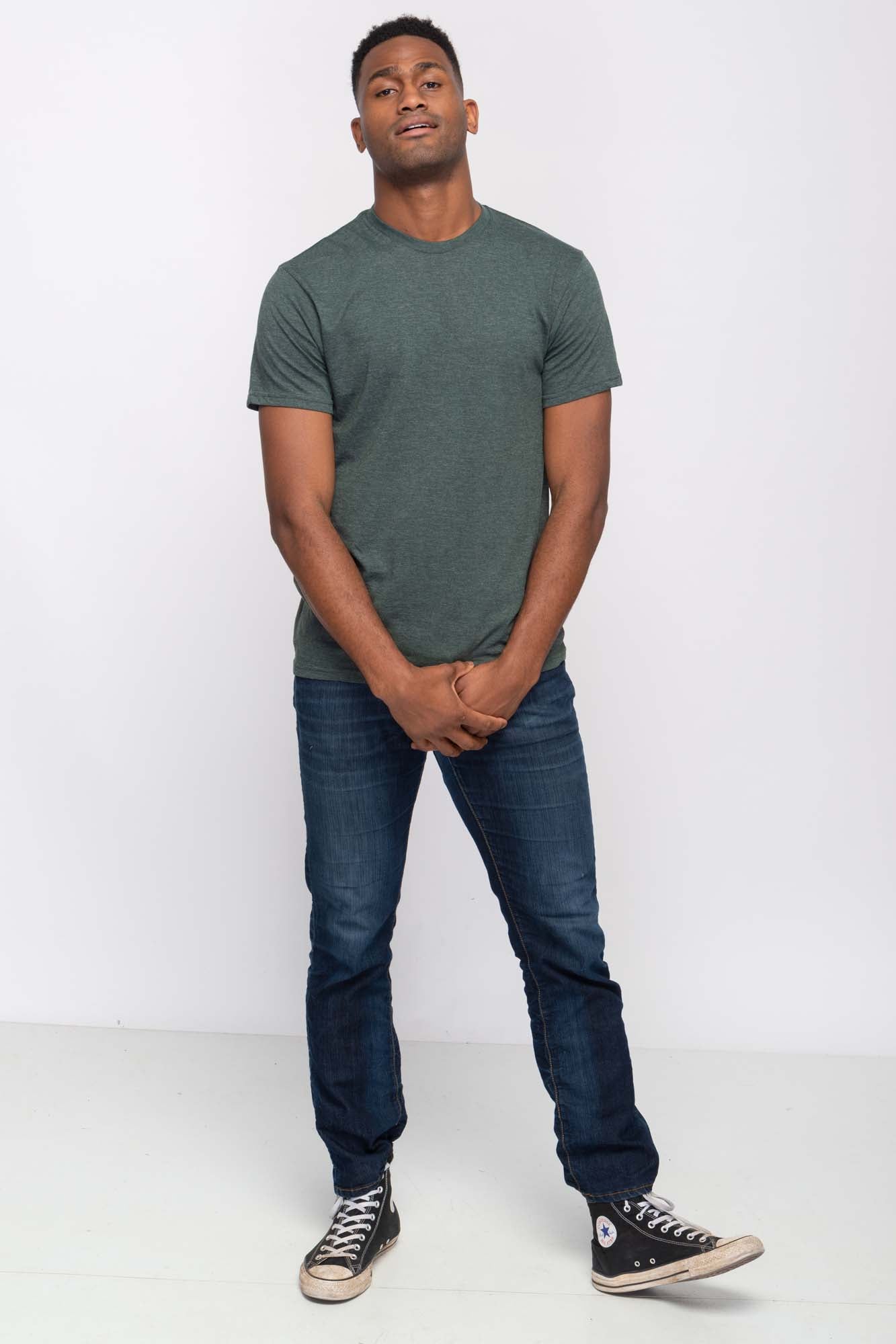 Milltex 900 Unisex Cotton T-Shirt | Lightweight Soft Crew Neck Plain Tee