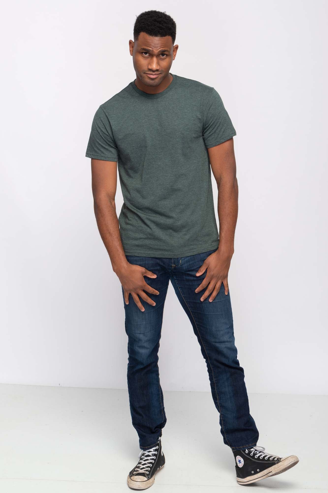 Milltex 900 Unisex Cotton T-Shirt | Lightweight Soft Crew Neck Plain Tee