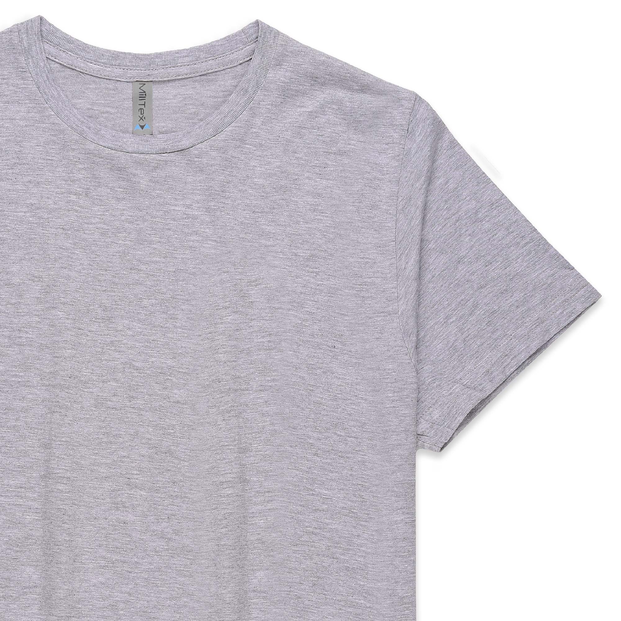 Milltex 900 Unisex Cotton T-Shirt | Lightweight Soft Crew Neck Plain Tee