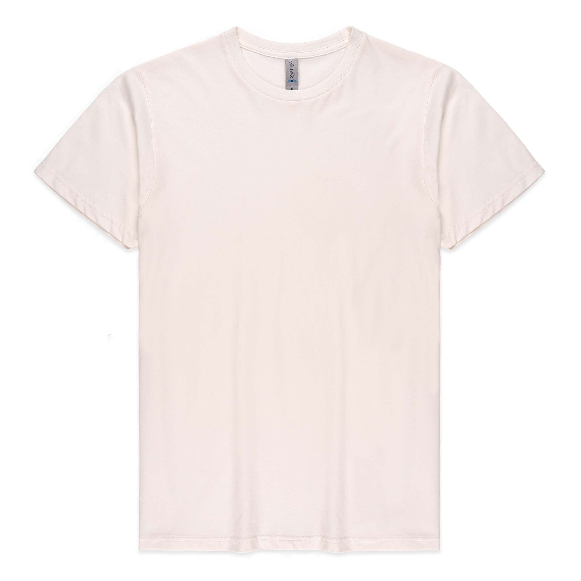 Milltex 900 Unisex Cotton T-Shirt | Lightweight Soft Crew Neck Plain Tee