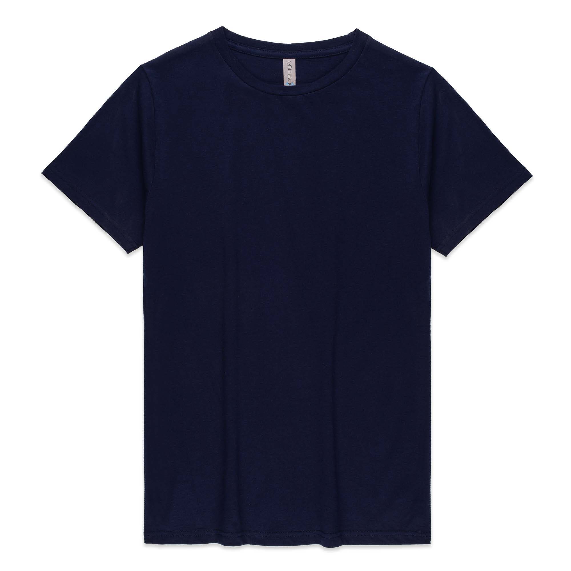 Milltex 900 Unisex Cotton T-Shirt | Lightweight Soft Crew Neck Plain Tee