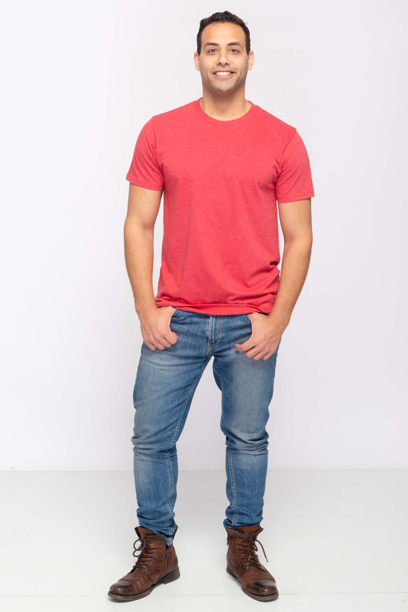 Milltex 900 Unisex Cotton T-Shirt | Lightweight Soft Crew Neck Plain Tee