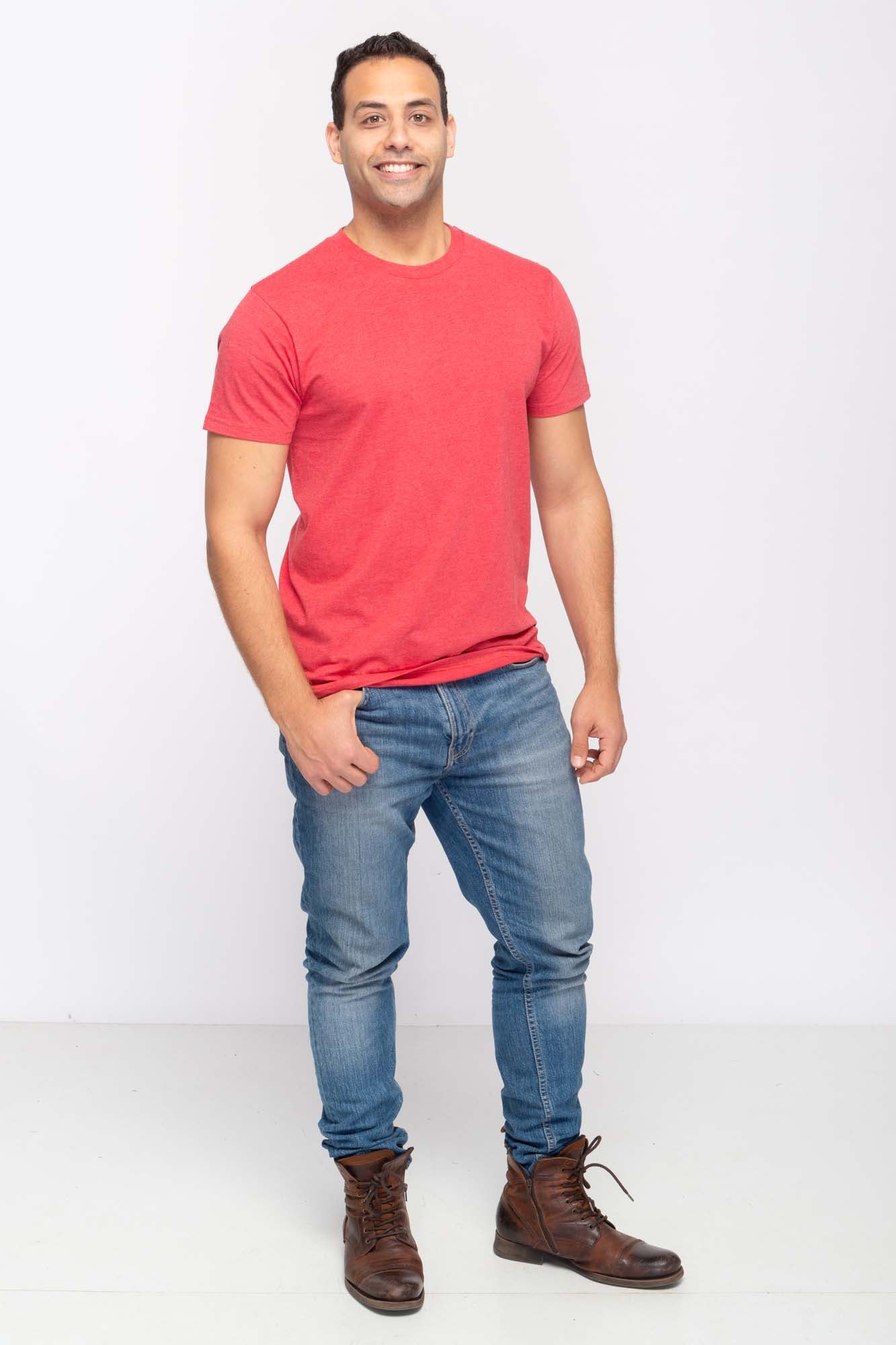 Milltex 900 Unisex Cotton T-Shirt | Lightweight Soft Crew Neck Plain Tee