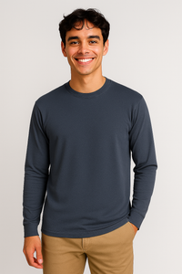 Milltex 901 Adult Unisex Light Weight Long Sleeve Deluxe Tee