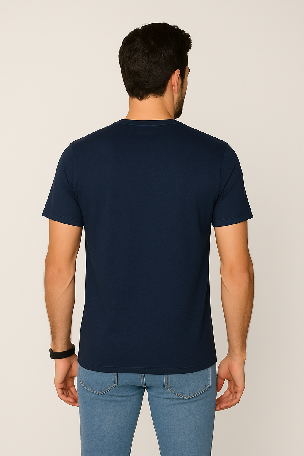 Milltex 900 Unisex Short Sleeve Tubular Fit Tee in Royal Heather