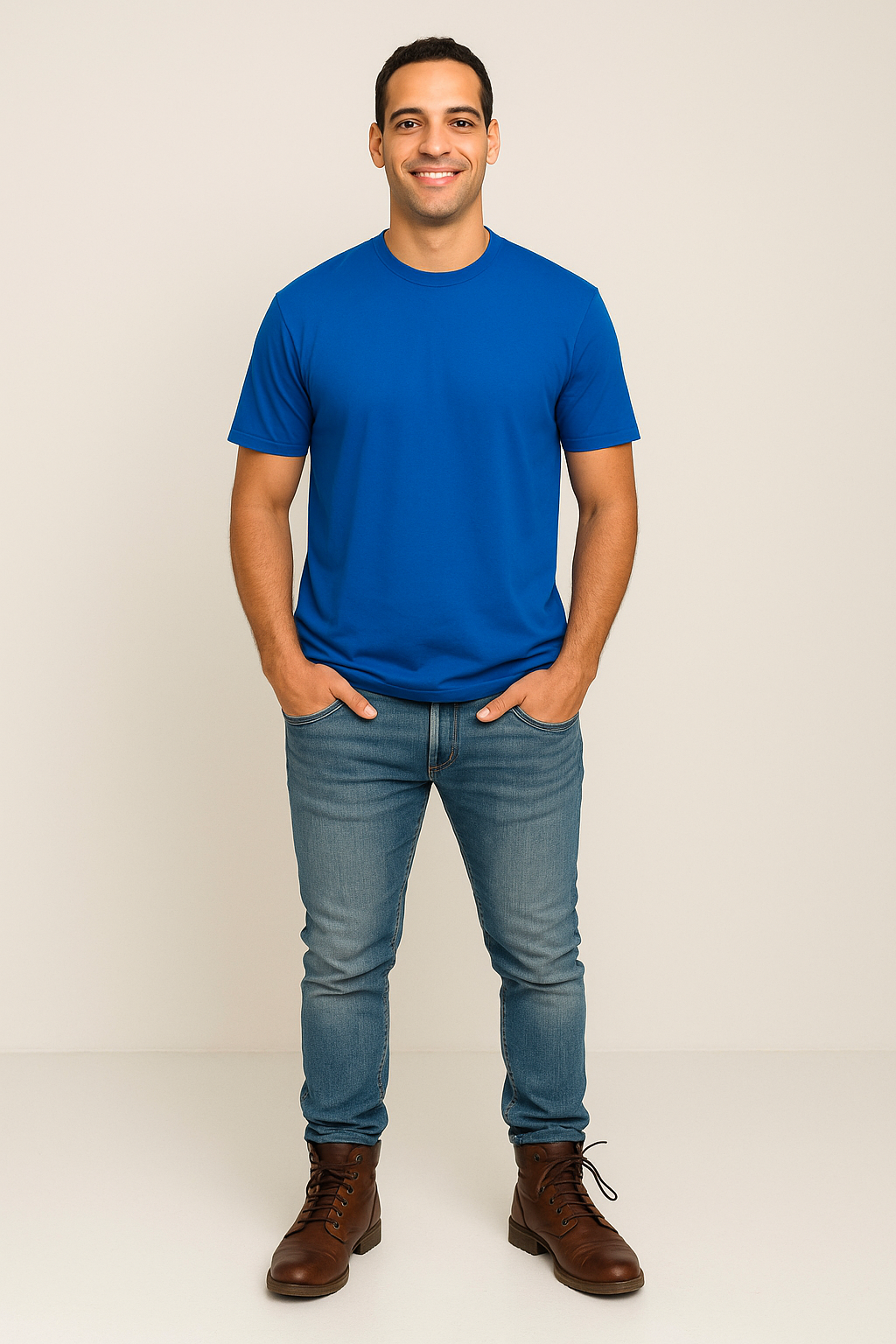 Milltex 900 Unisex Short Sleeve Tubular Fit Tee