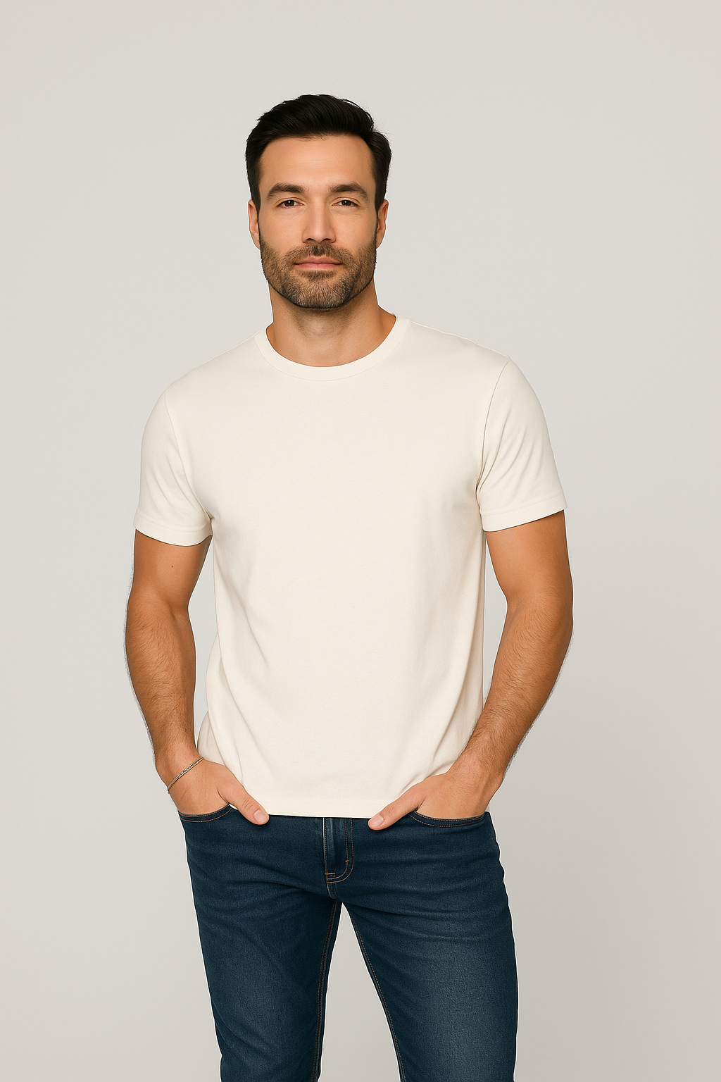 Milltex 900 Unisex Short Sleeve Tubular Fit Tee