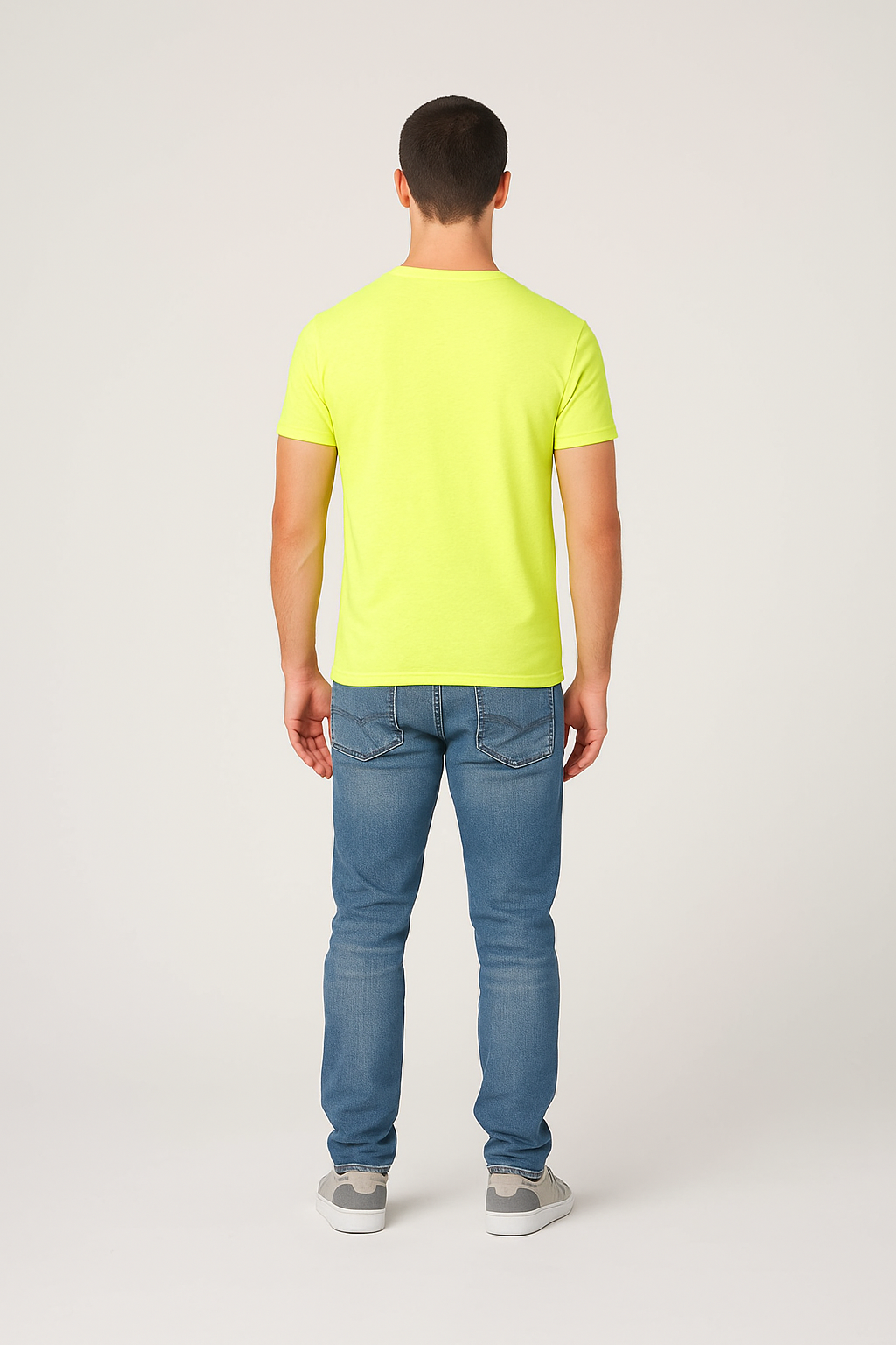 Milltex 900 Unisex Short Sleeve Tubular Fit Tee in Red Heather