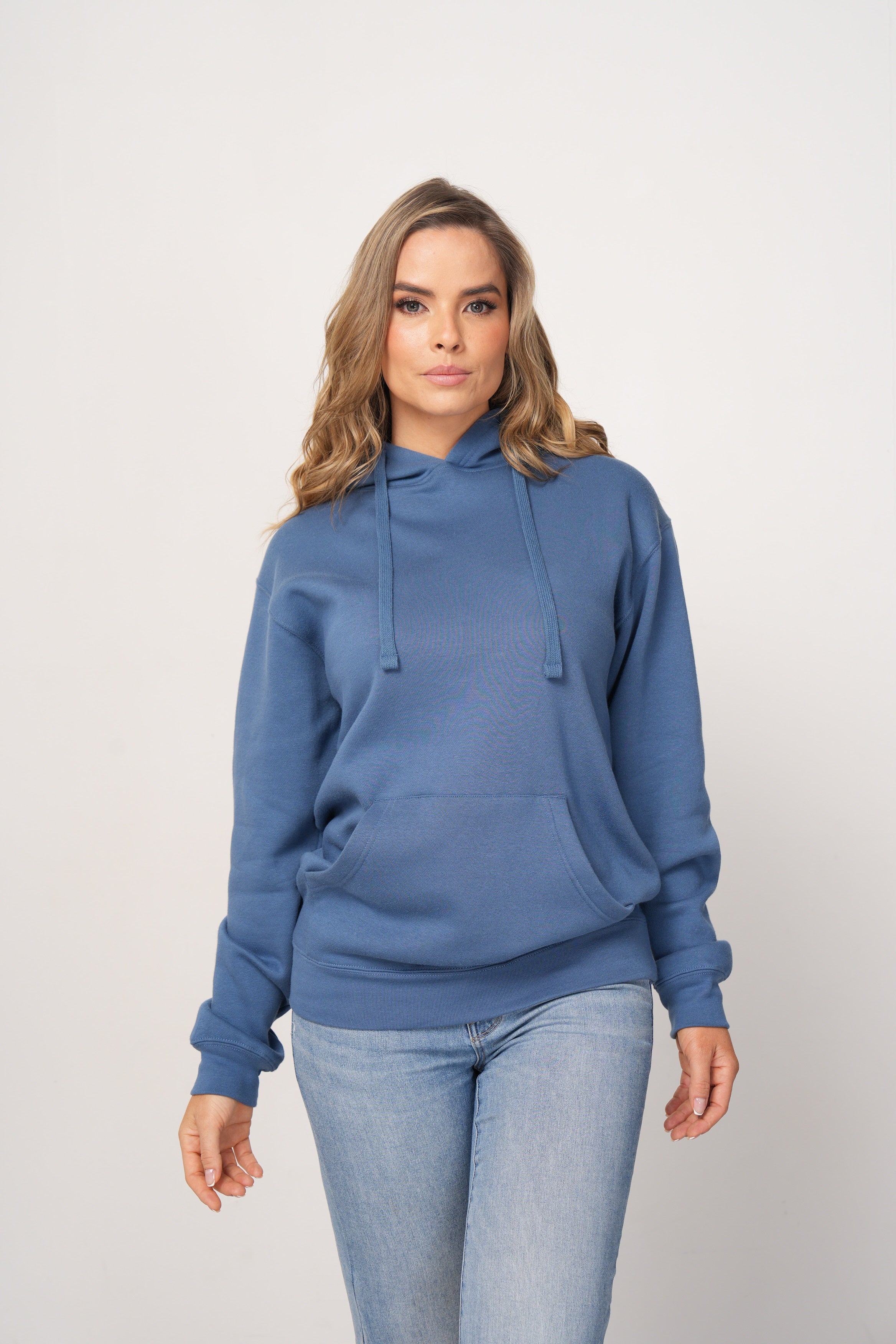 Milltex 717 — Premium Midweight Hoodie with 100% Cotton Print Face