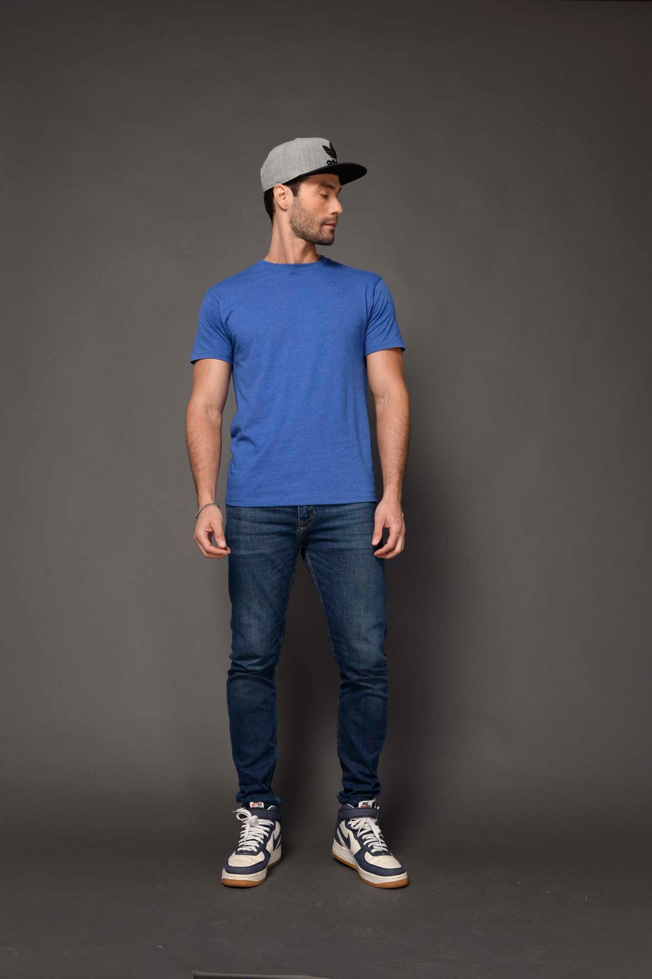 Milltex 900 Unisex Cotton T-Shirt | Lightweight Soft Crew Neck Plain Tee