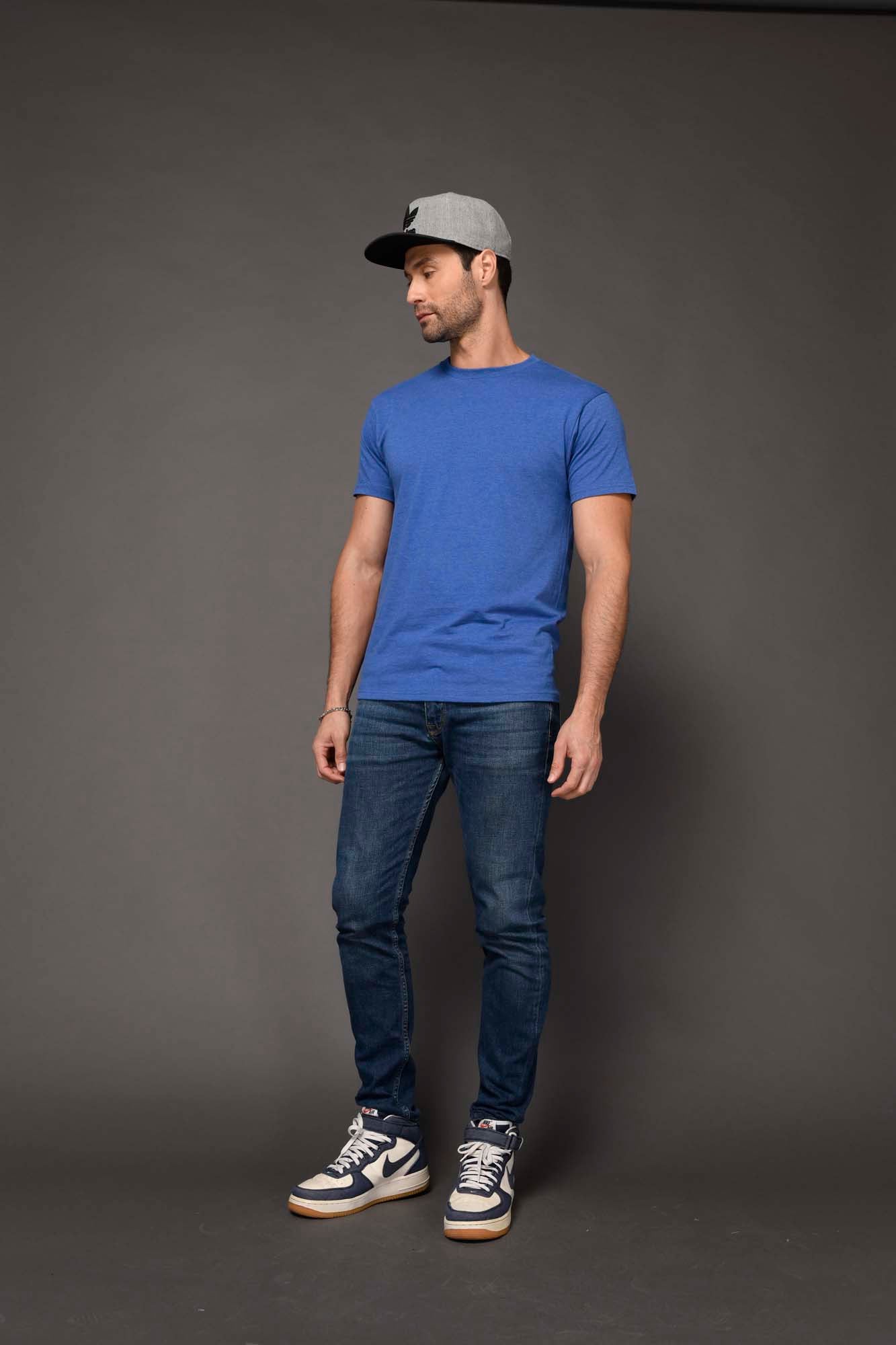 Milltex 900 Unisex Cotton T-Shirt | Lightweight Soft Crew Neck Plain Tee