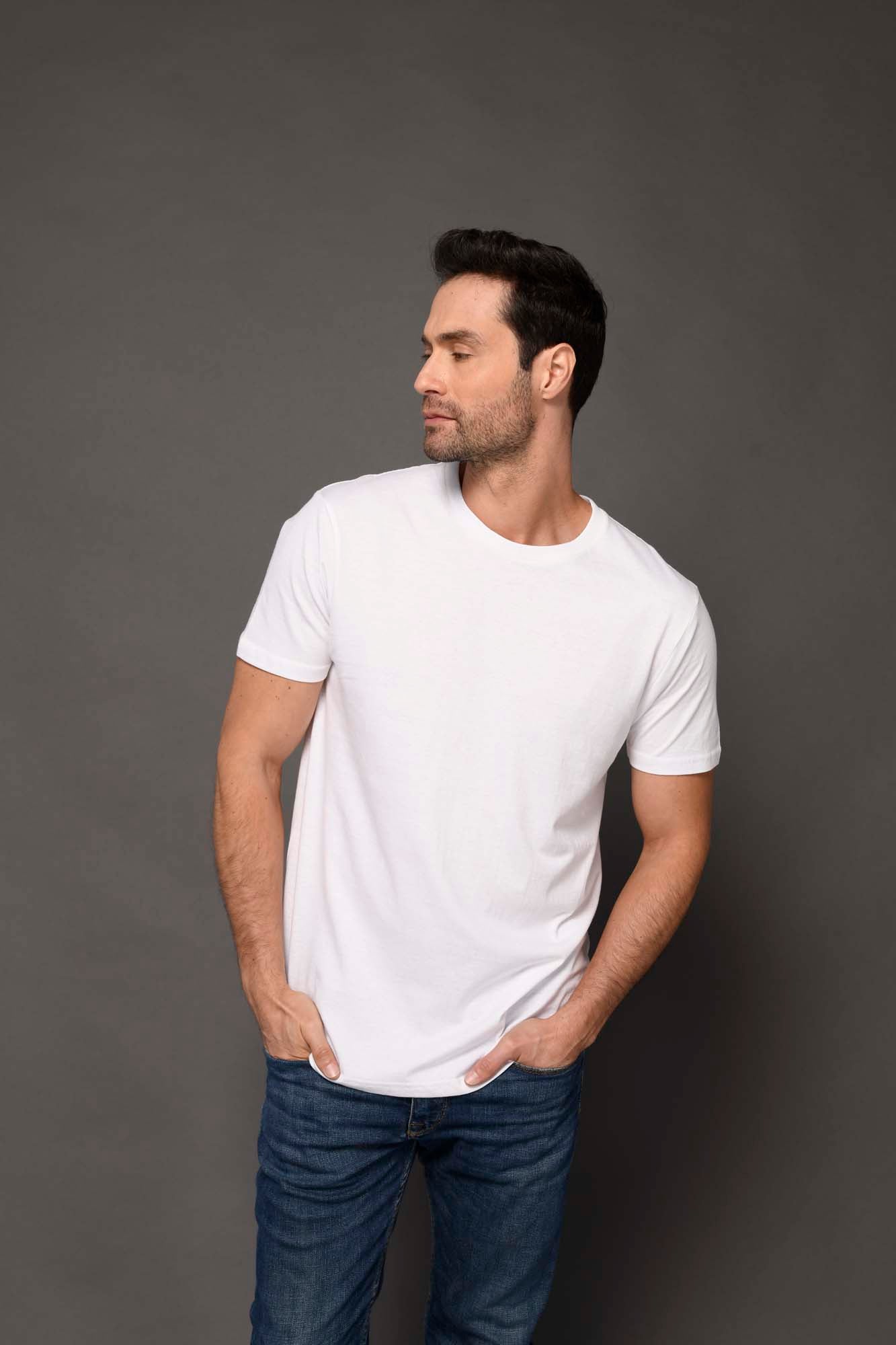Milltex 900 Unisex Cotton T-Shirt | Lightweight Soft Crew Neck Plain Tee