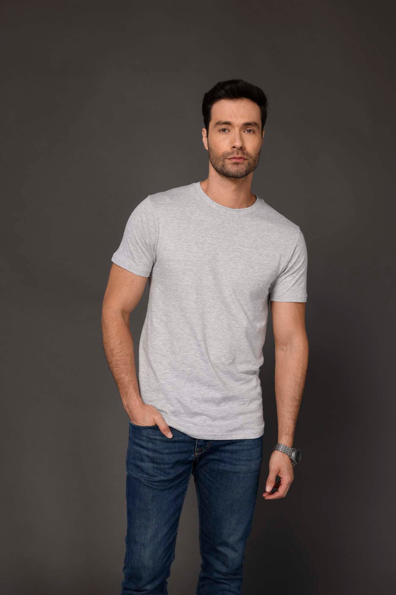 Milltex 900 Unisex Cotton T-Shirt | Lightweight Soft Crew Neck Plain Tee