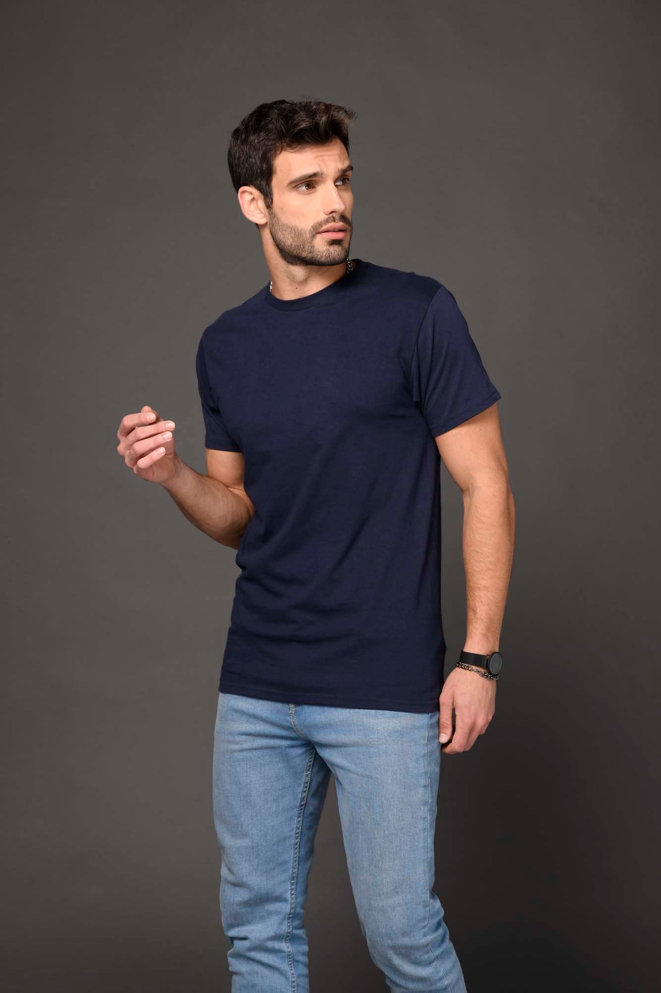 Milltex 900 Unisex Cotton T-Shirt | Lightweight Soft Crew Neck Plain Tee