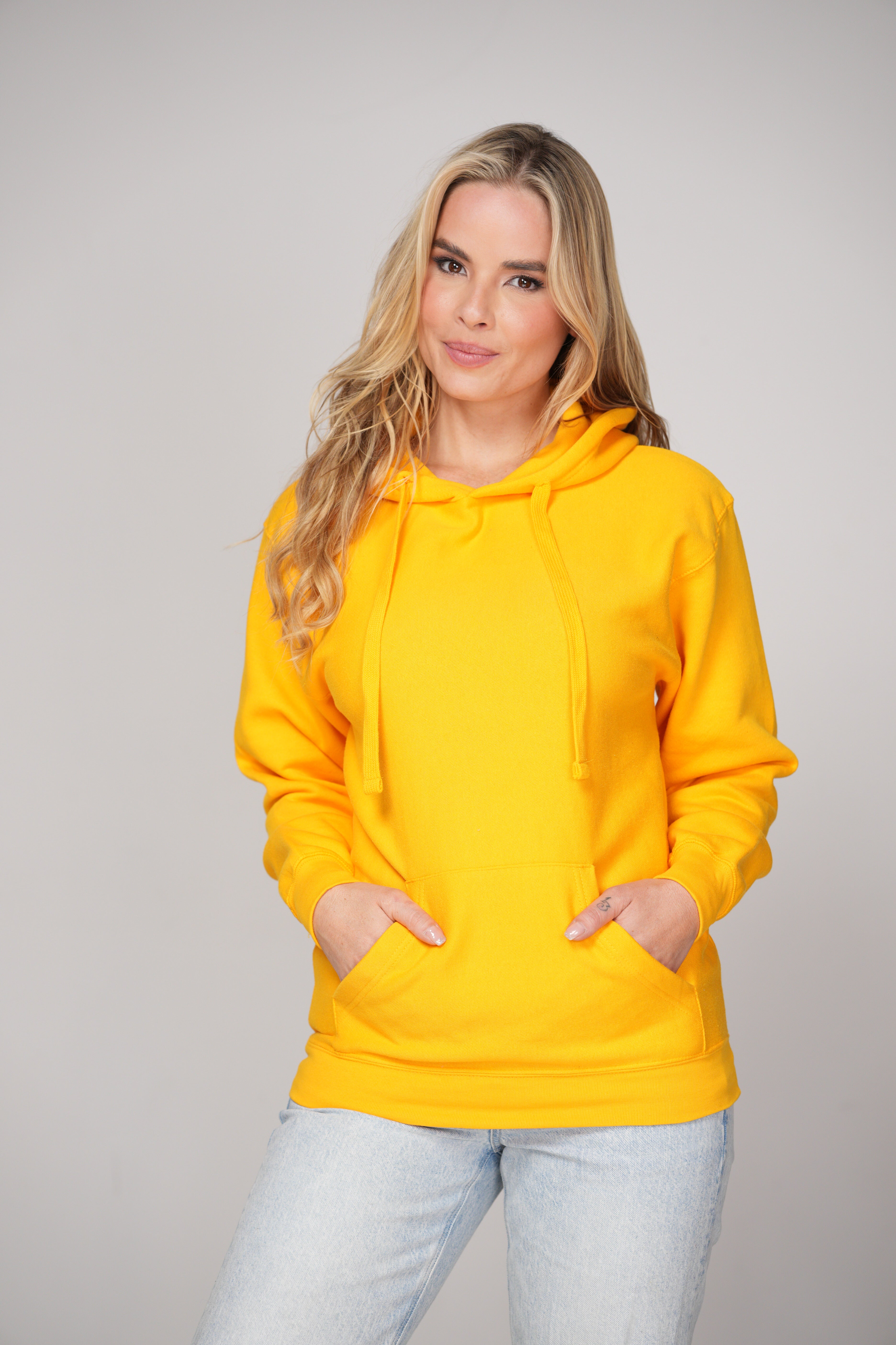 Milltex 717 — Premium Midweight Hoodie with 100% Cotton Print Face