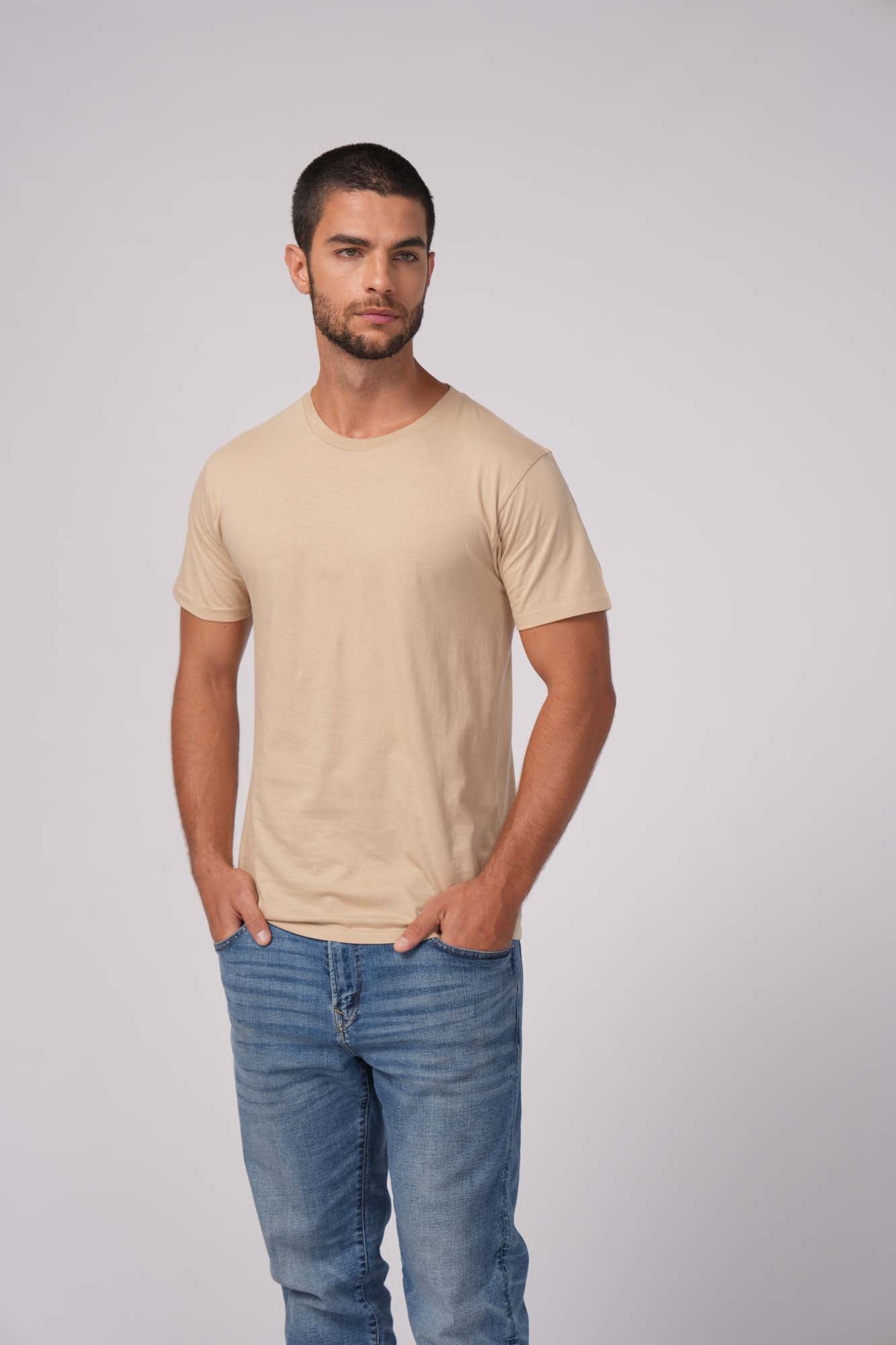 Milltex 900 Unisex Cotton T-Shirt | Lightweight Soft Crew Neck Plain Tee