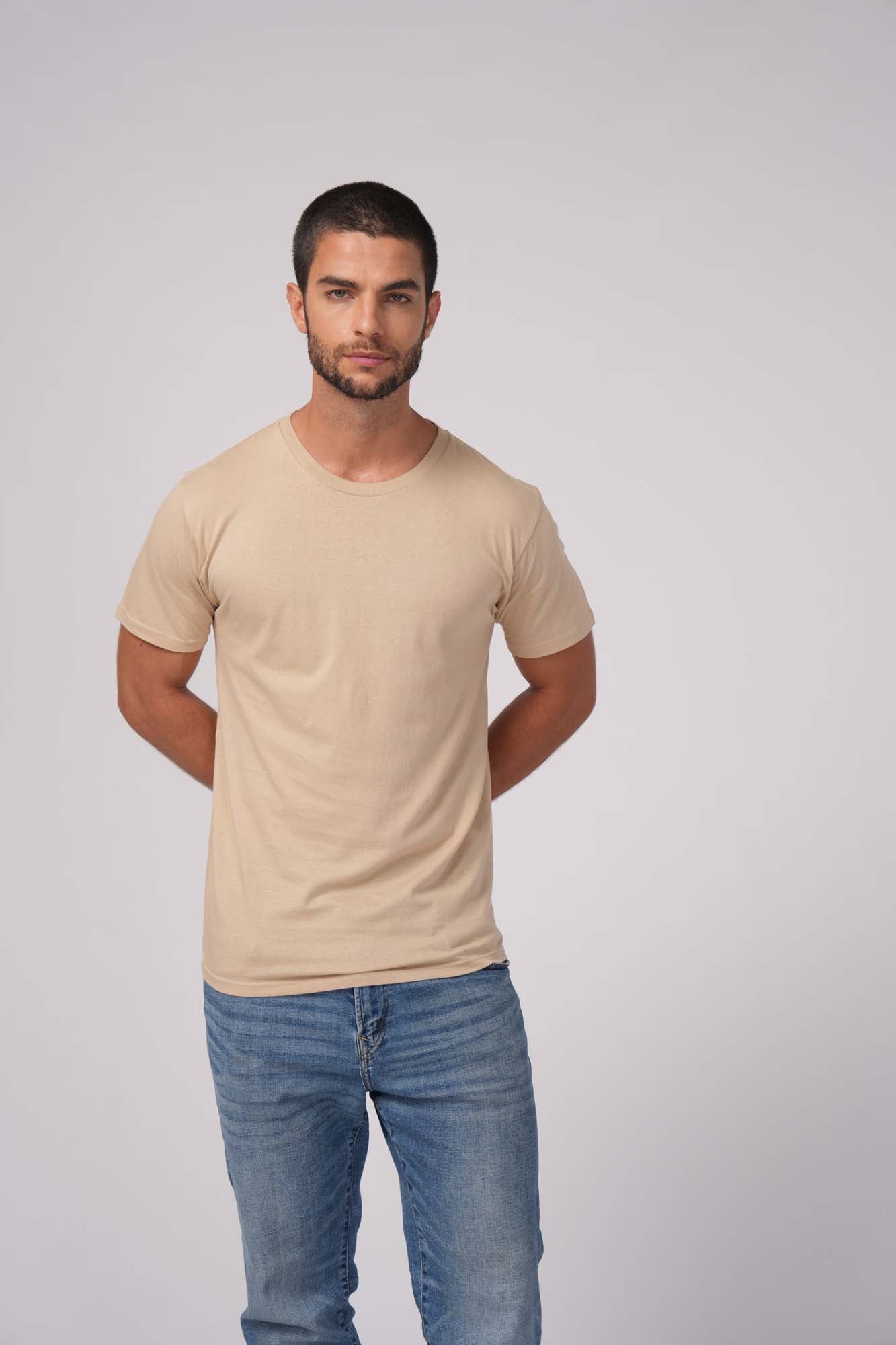 Milltex 900 Unisex Cotton T-Shirt | Lightweight Soft Crew Neck Plain Tee