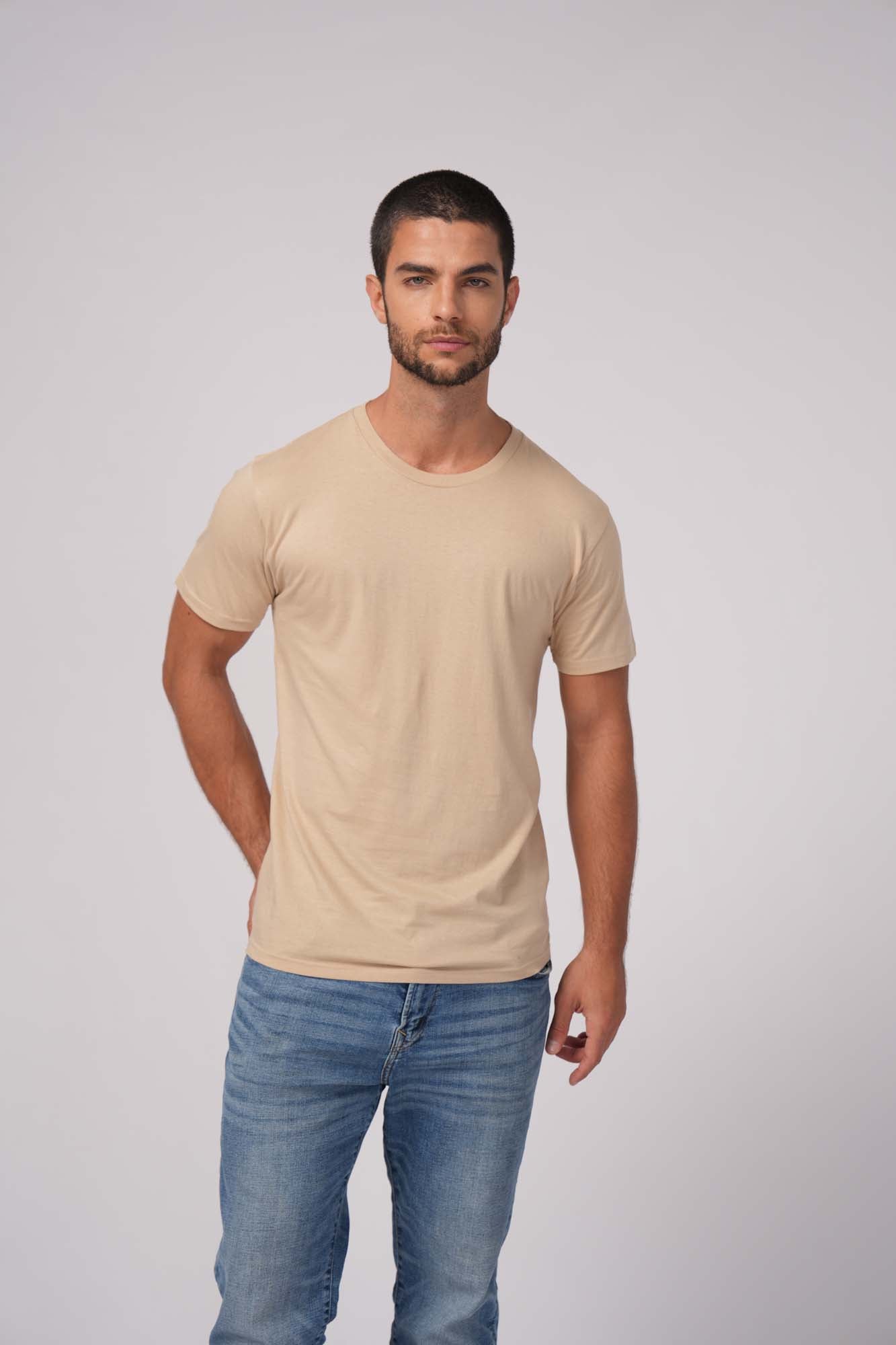 Milltex 900 Unisex Cotton T-Shirt | Lightweight Soft Crew Neck Plain Tee